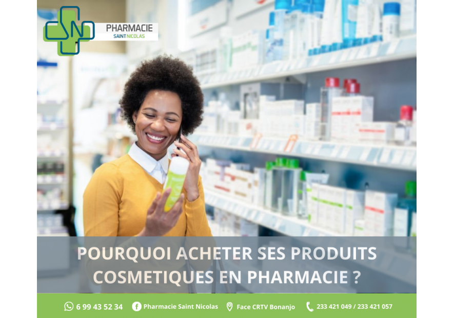 Pourquoi acheter ses produits cosmétiques en pharmacie ?